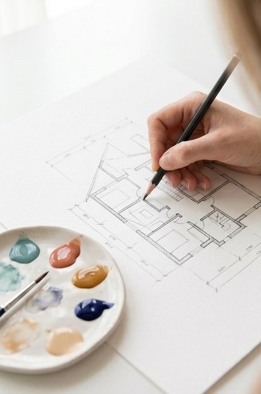 인테리어 도면 디자인